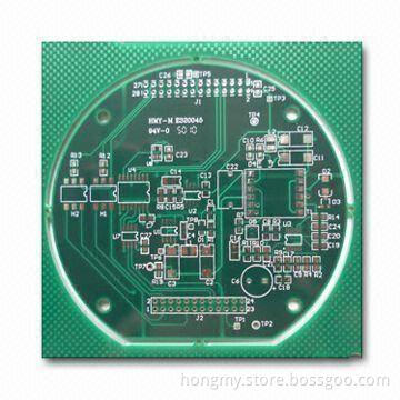 FR-4 Double-sided PCB, Lead-free HASL Surface Finish, with 0.25mm Line Spacing
